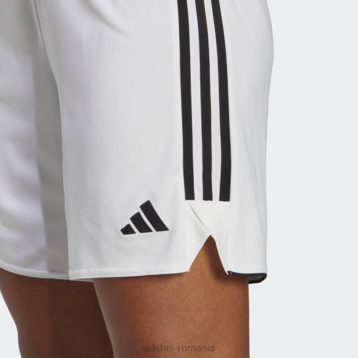 Adidas pantaloni scurți alb tiro 23 liga lungi femei alb negru 2JBN17351