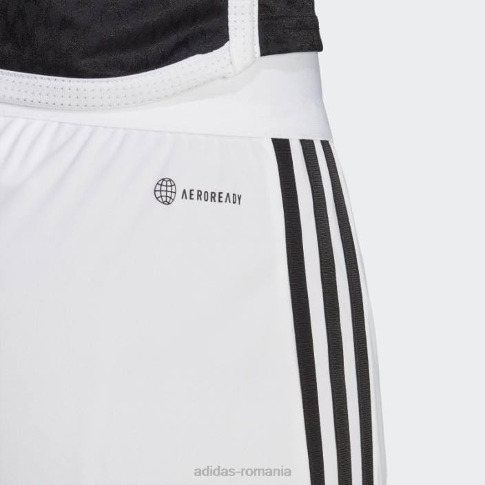 Adidas pantaloni scurți alb tiro 23 liga lungi femei alb negru 2JBN17351