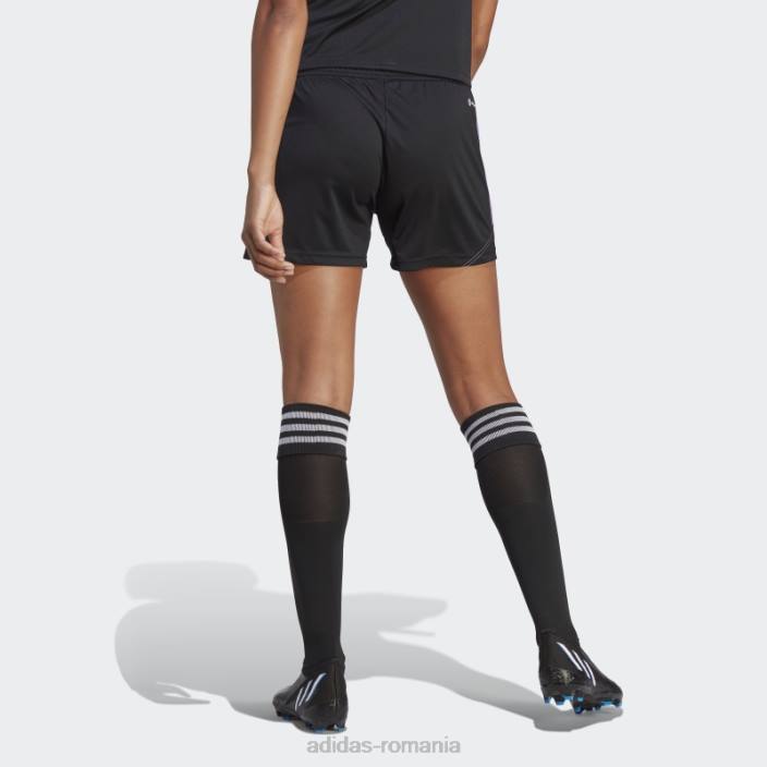 Adidas pantaloni scurți de antrenament club negru tiro 23 femei negru/violet 2JBN16883