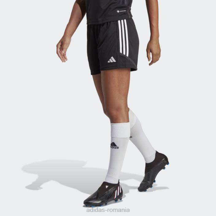 Adidas pantaloni scurți de antrenament club tiro 23 negru adidas femei alb negru 2JBN16734