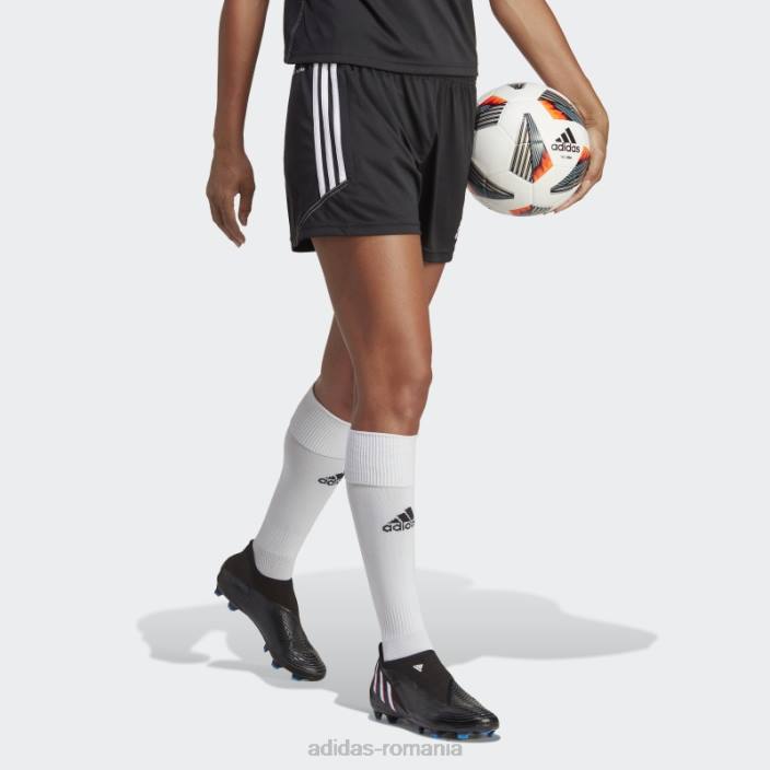 Adidas pantaloni scurți de antrenament club tiro 23 negru adidas femei alb negru 2JBN16734