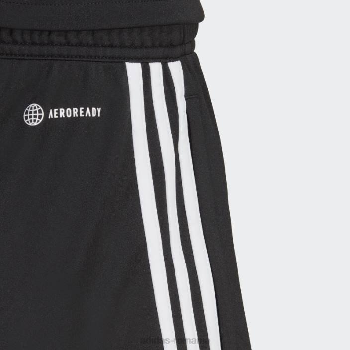 Adidas pantaloni scurți de antrenament club tiro 23 negru adidas femei alb negru 2JBN16734