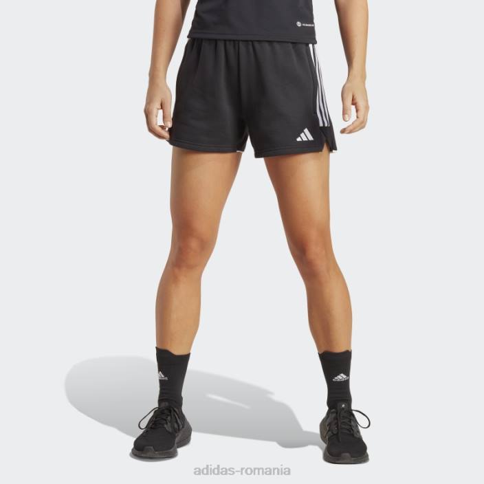 Adidas pantaloni scurți de transpirație tiro 23 league black hot femei negru 2JBN16933