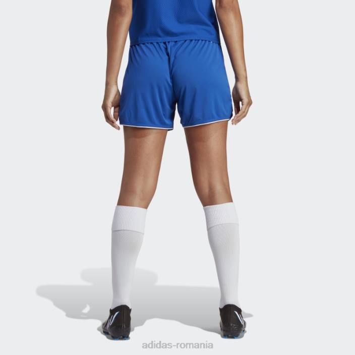 Adidas pantaloni scurți fashion tiro 23 league alb femei albastru regal/alb 2JBN9899