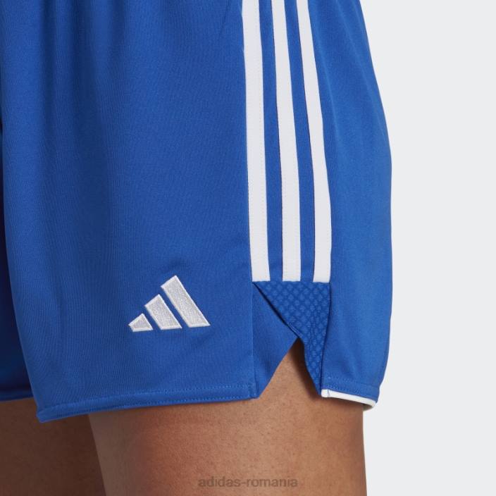 Adidas pantaloni scurți fashion tiro 23 league alb femei albastru regal/alb 2JBN9899