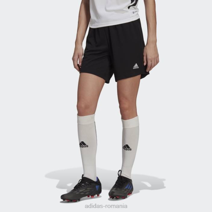 Adidas pantaloni scurți negru entrada 22 femei negru 2JBN16643