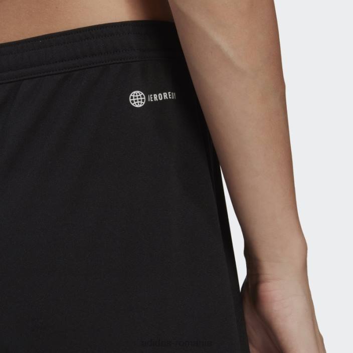 Adidas pantaloni scurți negru entrada 22 femei negru 2JBN16643