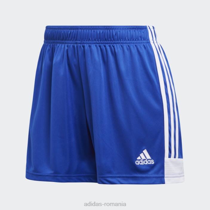 Adidas pantaloni scurți tastigo 19 bold blue adidas femei albastru îndrăzneț/alb 2JBN10722