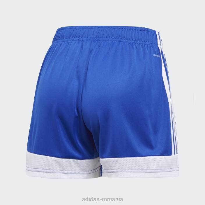 Adidas pantaloni scurți tastigo 19 bold blue adidas femei albastru îndrăzneț/alb 2JBN10722