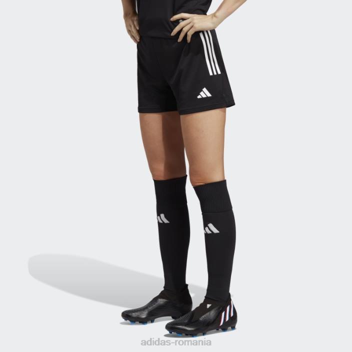 Adidas pantaloni scurți tiro 23 pro negru femei alb negru 2JBN17401