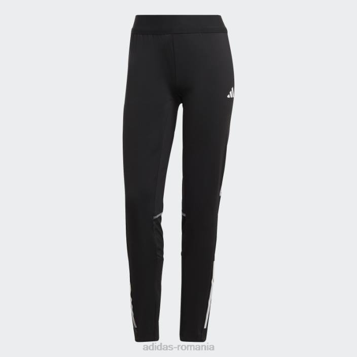 Adidas pantaloni tiro 23 pro negri femei alb negru 2JBN17149