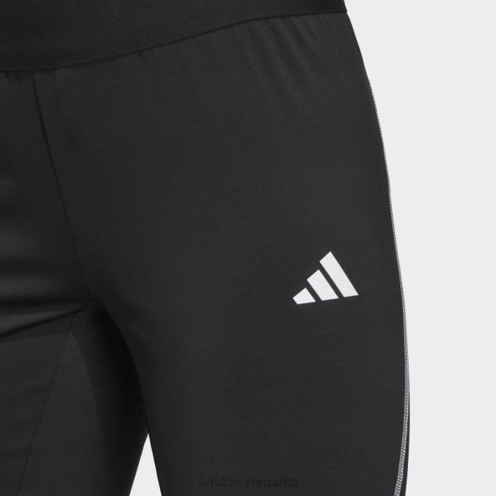 Adidas pantaloni tiro 23 pro negri femei alb negru 2JBN17149