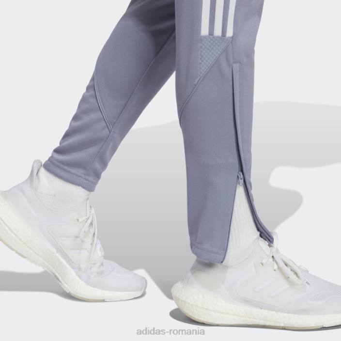Adidas pantaloni tiro violet argintiu adidas femei violet argintiu/alb 2JBN9795