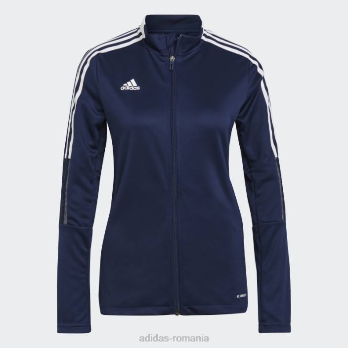 Adidas tiro 21 jachetă de sport bleumarin fashion femei marina 2JBN10350