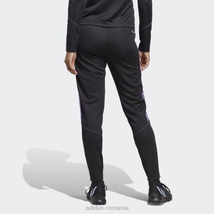 Adidas tiro 23 club antrenament pantaloni de trening violet femei negru/violet 2JBN16518