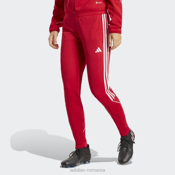 Adidas tiro 23 league pantaloni roșii femei roșu 2JBN9890