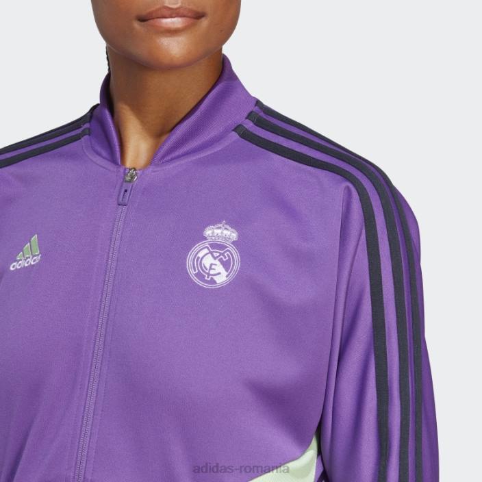 Adidas top de antrenament condivo 22 de la real madrid mov adidas femei Violet 2JBN17292