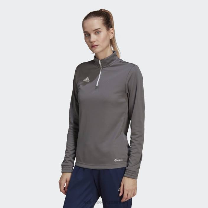 Adidas top de antrenament gri entrada 22 adidas femei gri 2JBN16761
