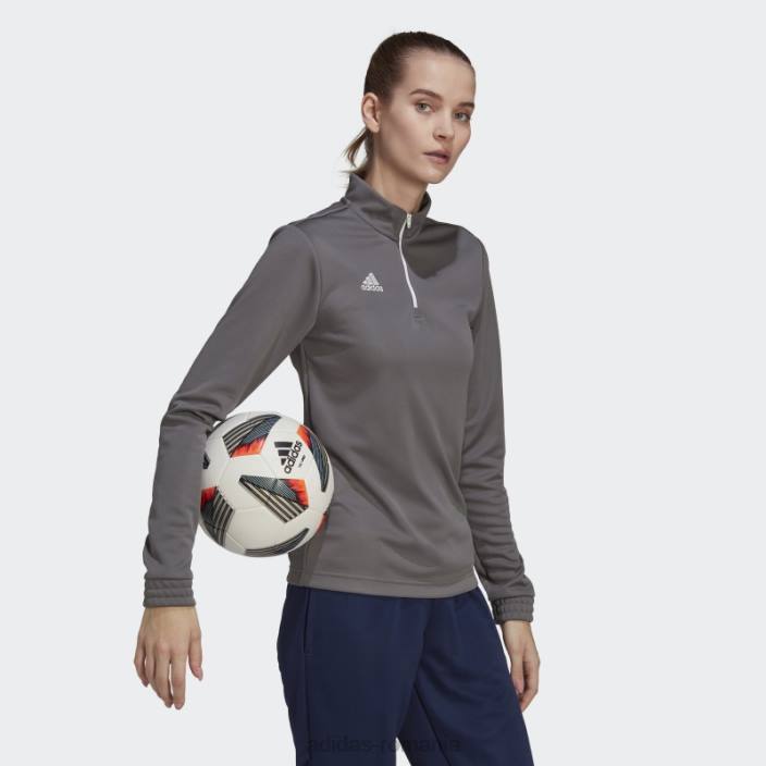Adidas top de antrenament gri entrada 22 adidas femei gri 2JBN16761