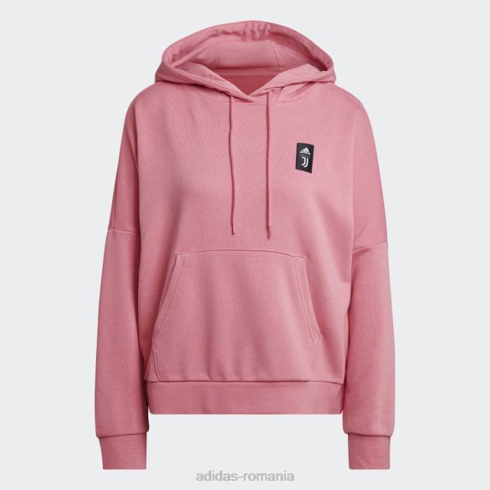 Adidas trandafir juventus hanorac adidas femei ton de trandafir 2JBN17319
