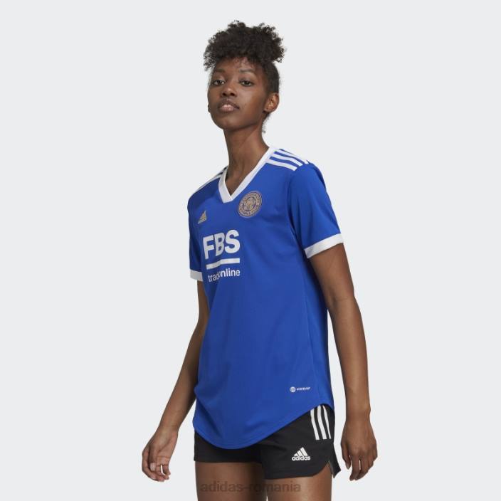 Adidas tricou acasă leicester city fc 22/23 albastru îndrăzneț adidas femei albastru îndrăzneț 2JBN17499