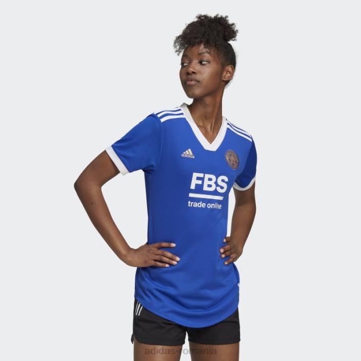 Adidas tricou acasă leicester city fc 22/23 albastru îndrăzneț adidas femei albastru îndrăzneț 2JBN17499