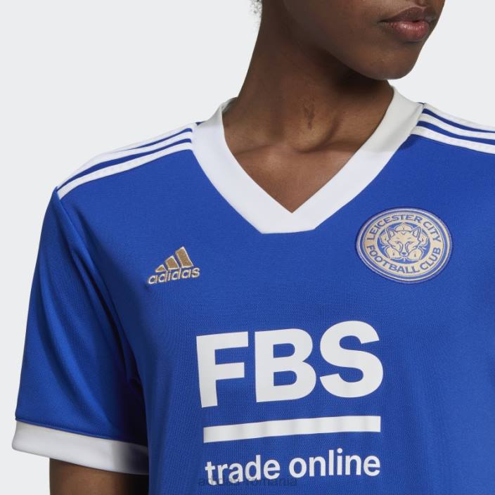 Adidas tricou acasă leicester city fc 22/23 albastru îndrăzneț adidas femei albastru îndrăzneț 2JBN17499