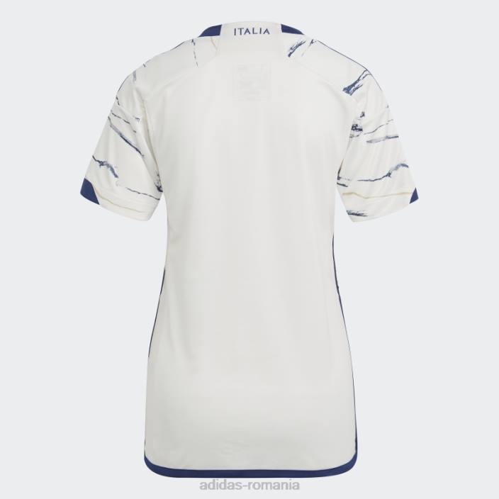 Adidas tricou alb al echipei Italiei feminin 23 deplasare femei alb 2JBN17501
