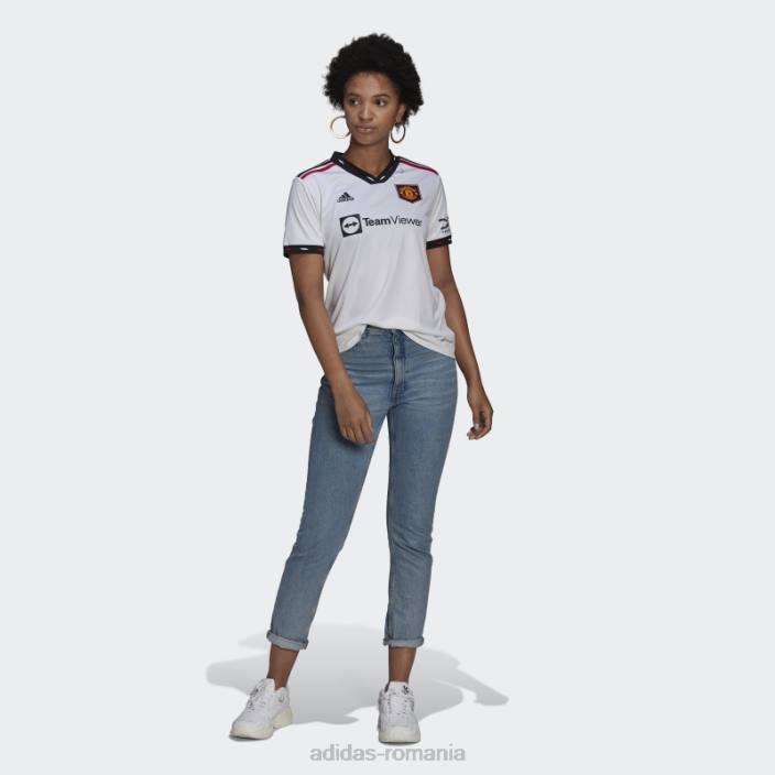 Adidas tricou alb manchester united 22/23 deplasare adidas femei alb 2JBN16521