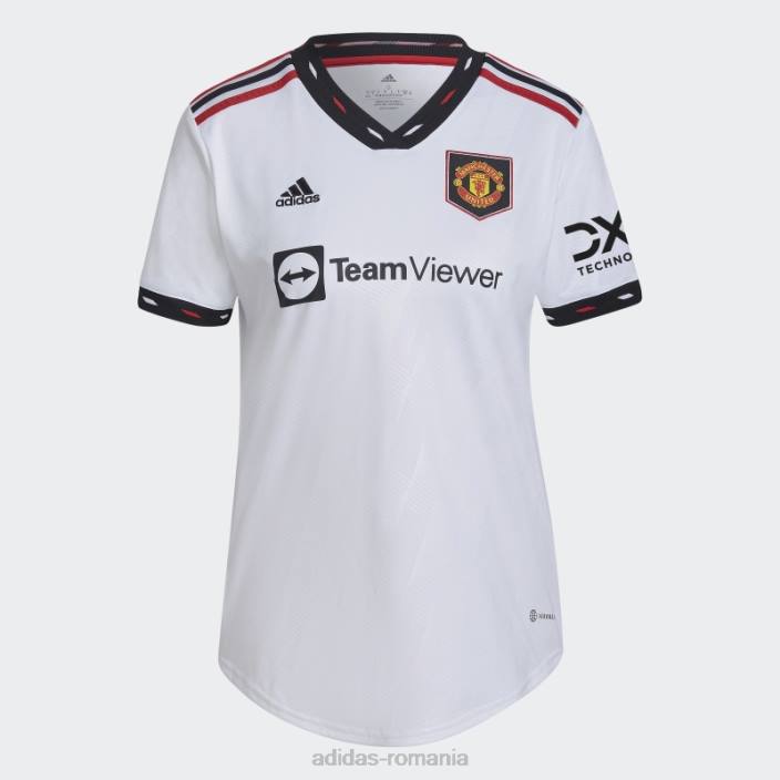 Adidas tricou alb manchester united 22/23 deplasare adidas femei alb 2JBN16521