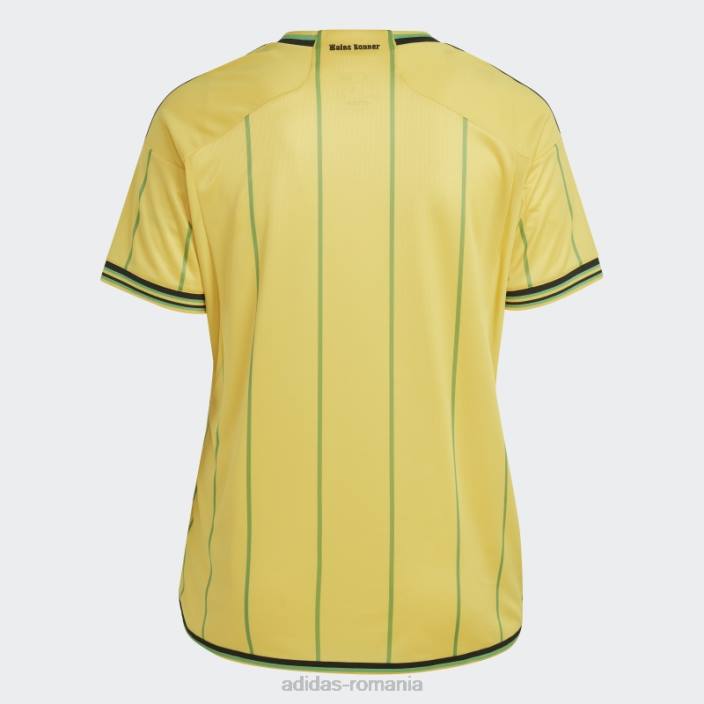 Adidas tricou de acasă aur Jamaica 23 (mărime plus) femei auriu/verde 2JBN16673