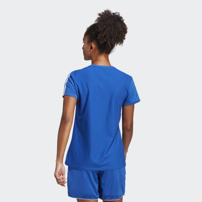 Adidas tricou de liga albastru regal Tiro 23 femei albastru regal/alb 2JBN17249