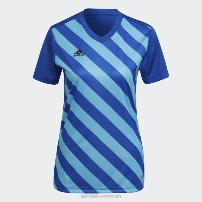 Adidas tricou grafic entrada 22 albastru regal femei albastru regal/aplicație sky rush 2JBN17357