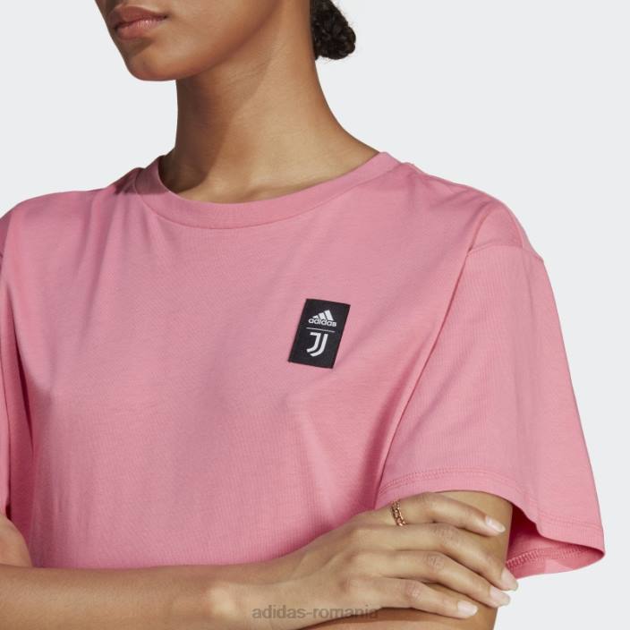 Adidas tricou juventus ton trandafir femei ton de trandafir 2JBN17324