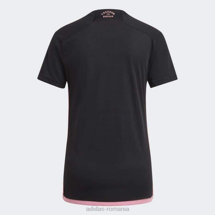 Adidas tricou negru inter miami cf 23/24 deplasare femei negru 2JBN17231