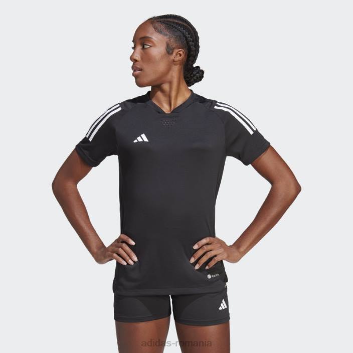 Adidas tricou negru tiro 23 pro adidas femei alb negru 2JBN17301