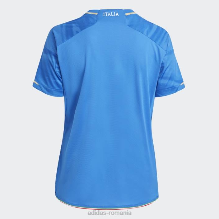 Adidas tricoul albastru Italia 23 acasă (mărime plus) femei albastru 2JBN17386