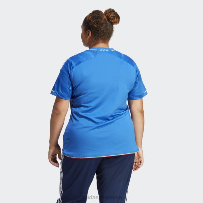Adidas tricoul de acasă echipa 23 feminin a Italiei (mărime plus) albastru femei albastru 2JBN17372