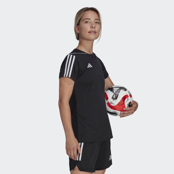 Adidas tricoul de liga tiro 23 alb elegant femei alb negru 2JBN9414