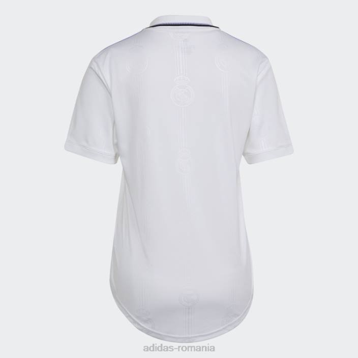 Adidas tricoul home real madrid 22/23 alb femei alb 2JBN17354