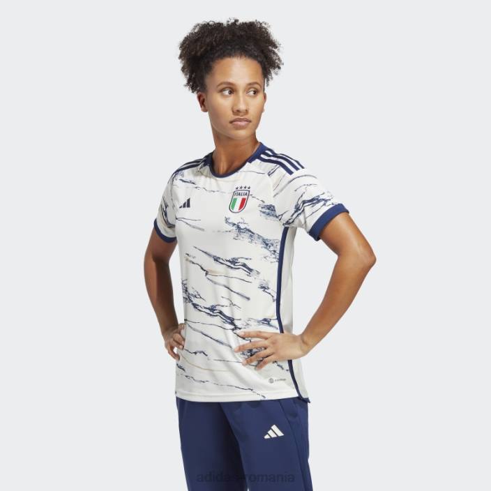 Adidas tricoul italia 23 deplasare alb femei alb 2JBN17377
