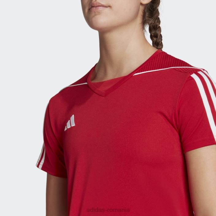 Adidas tricoul ligii tiro 23 roșu adidas femei rosu alb 2JBN17400