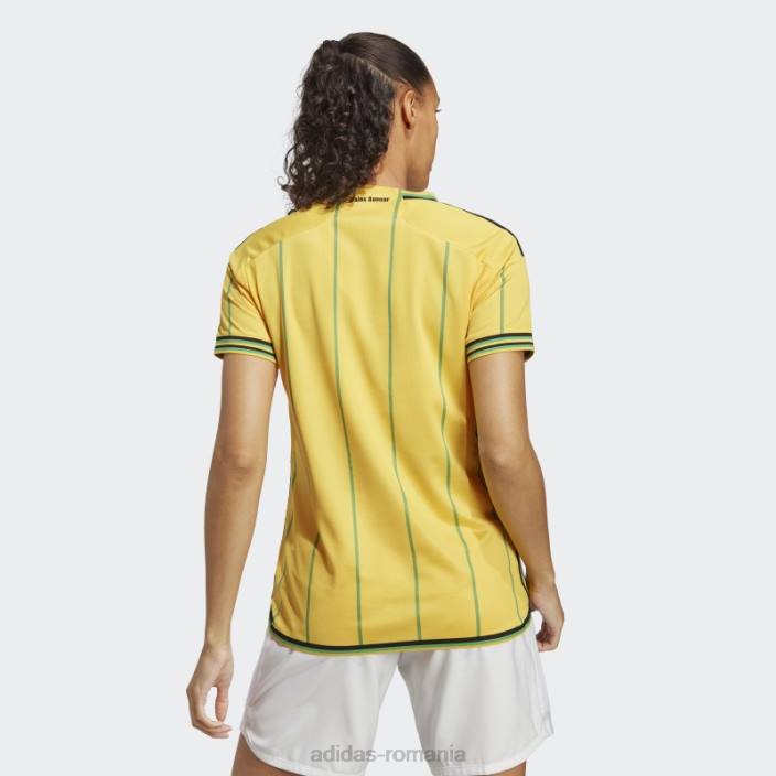 Adidas tricoul verde de acasă Jamaica 23 femei auriu/verde 2JBN16655