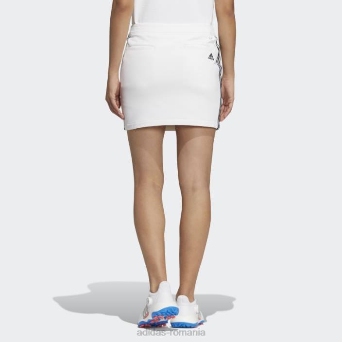 Adidas Fusta cu 3 dungi alb adidas femei alb 2JBN3018