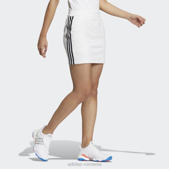 Adidas Fusta cu 3 dungi alb adidas femei alb 2JBN3018