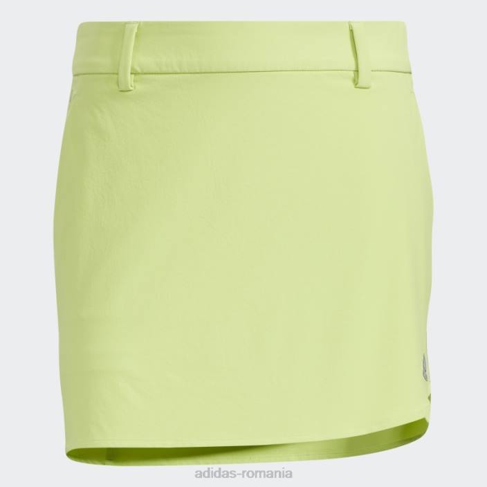 Adidas Fusta cu detaliu fante cu 3 dungi lime adidas femei lămâie verde 2JBN3150