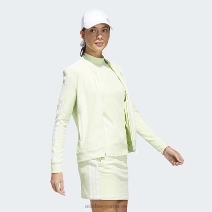 Adidas Jacheta 3 dungi lime femei lămâie verde 2JBN3205