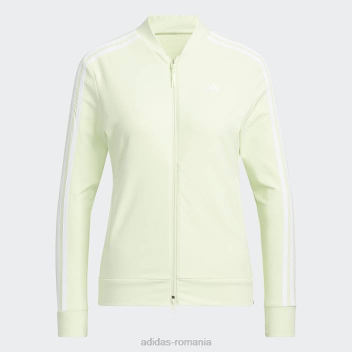 Adidas Jacheta 3 dungi lime femei lămâie verde 2JBN3205