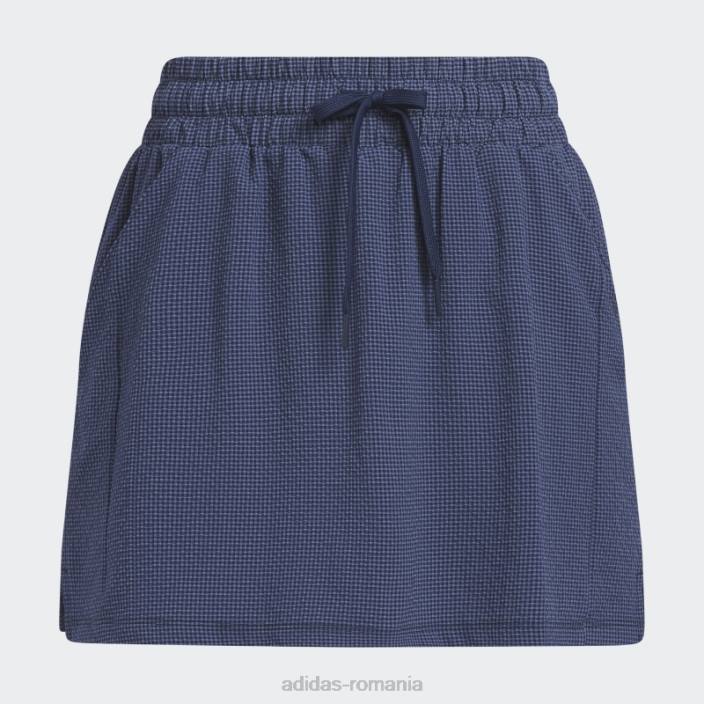 Adidas bluză seersucker 16-inch golf skort fashion femei marina 2JBN9707