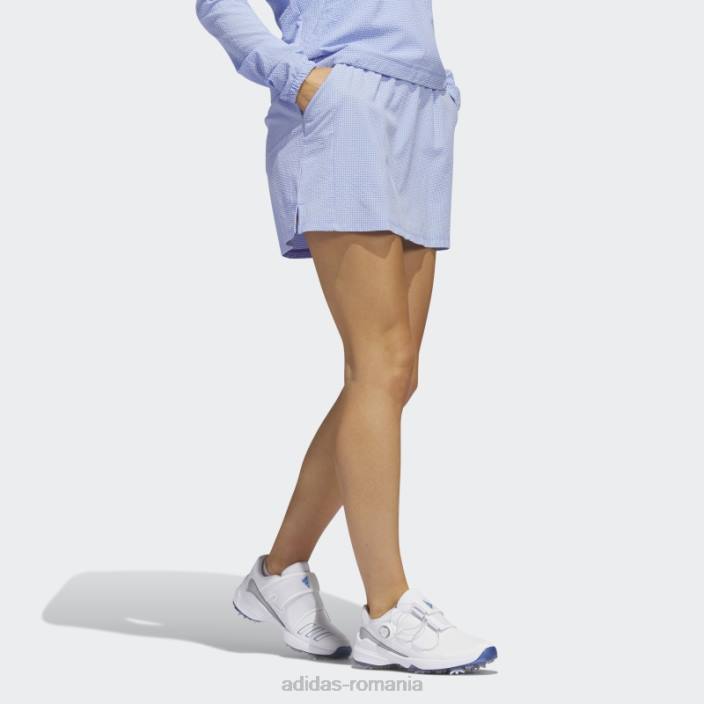 Adidas fustă de golf seersucker de 16 inci, albastră femei albastru 2JBN9734
